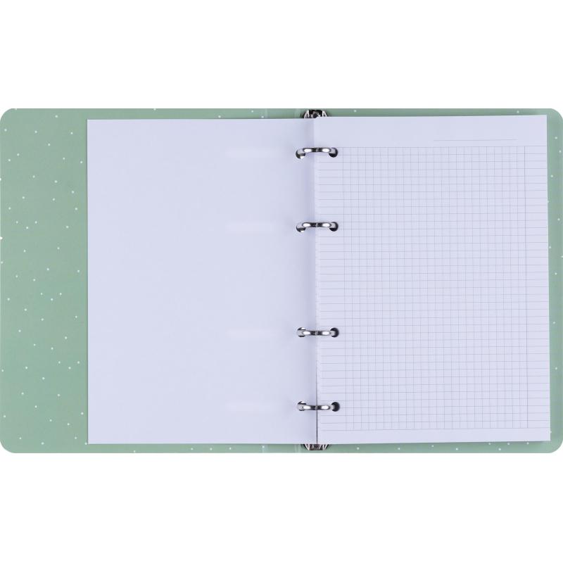 Тетрадь общая, BS, А5, 120л., клетка, кольца, Mur-Mur, вжух N4232