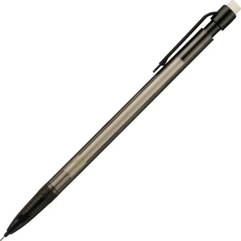 Карандаш механический 0,5мм, пластиковый прозр.корп, в ассорт SMP003