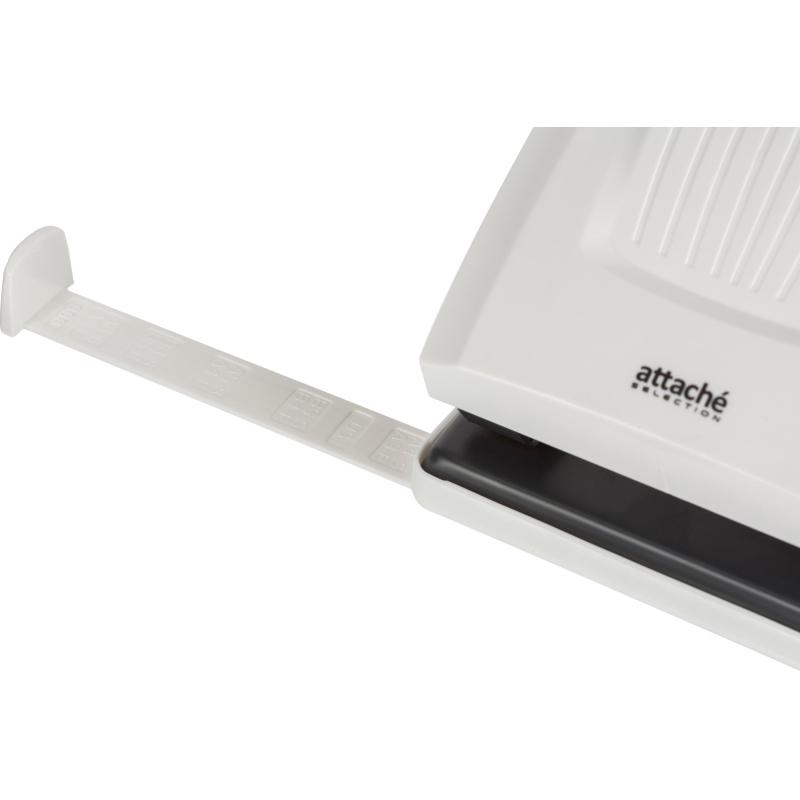 Дырокол до 20 листов, цвет белый