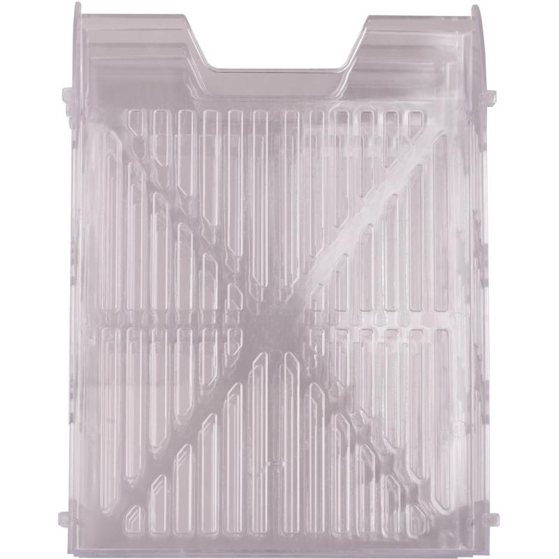 Лоток горизонтальный для бумаг Attache 2шт/наб на металл стерж прозрачный