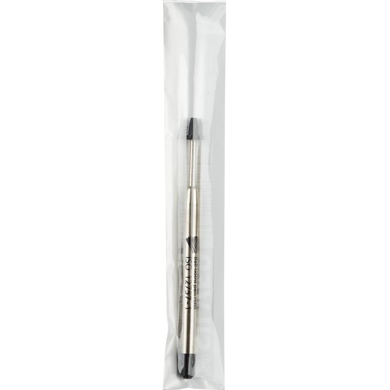 Стержень шариковый 98мм ICO Silver черный 0,5мм (тип PARKER) Венгрия