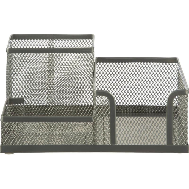 Подставка-органайзер для канц принадлежностей Attache серебр 185x93x102мм