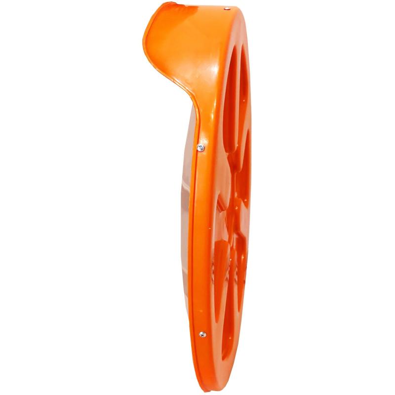 Зеркало дорожное сферическое, уличное 600 мм, с козырьком  Turbosky