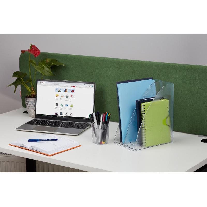 Лоток горизонтальный Комус Русская серия, прозрачный