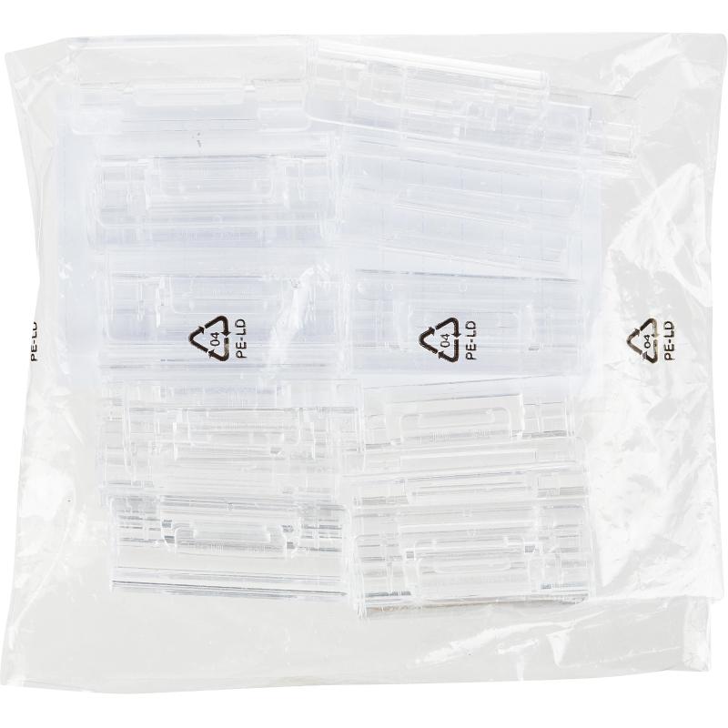 Ярлычки Комус для подвесной регистратуры прочн. пласт.(упак.25шт)