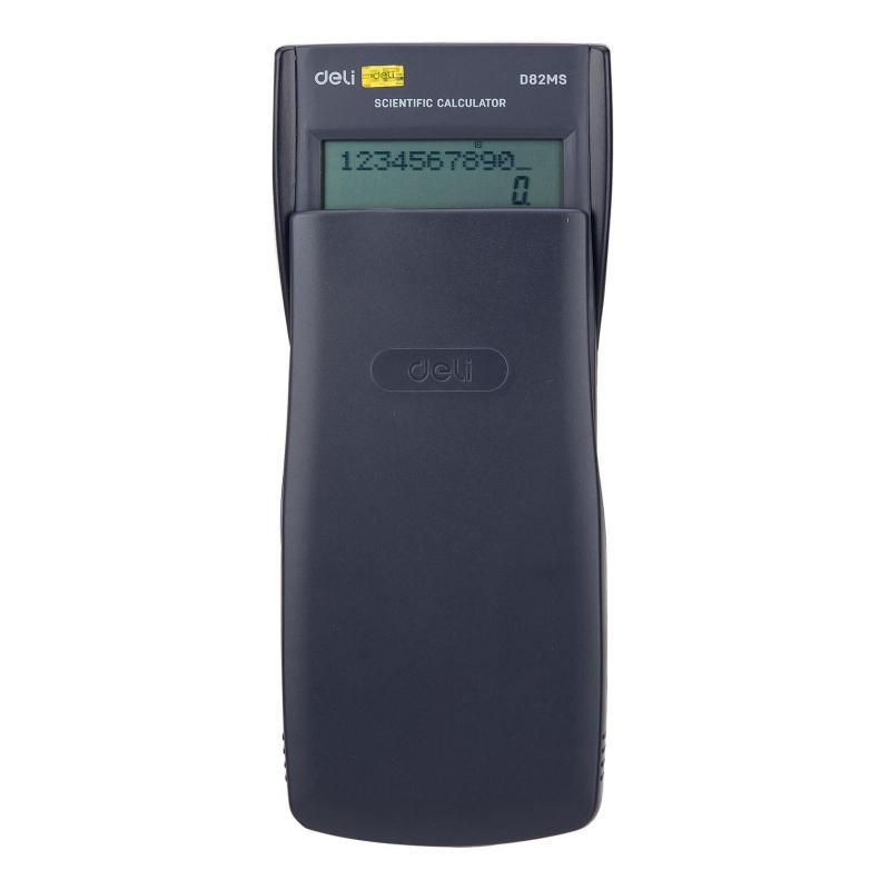 Калькулятор научный Deli ED82MS темно-синий 10+2-разр. 240 функций
