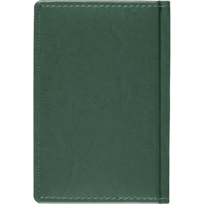 Ежедневник датированный 2026, зеленый,А6, 100х150 мм,336 стр,Agenda