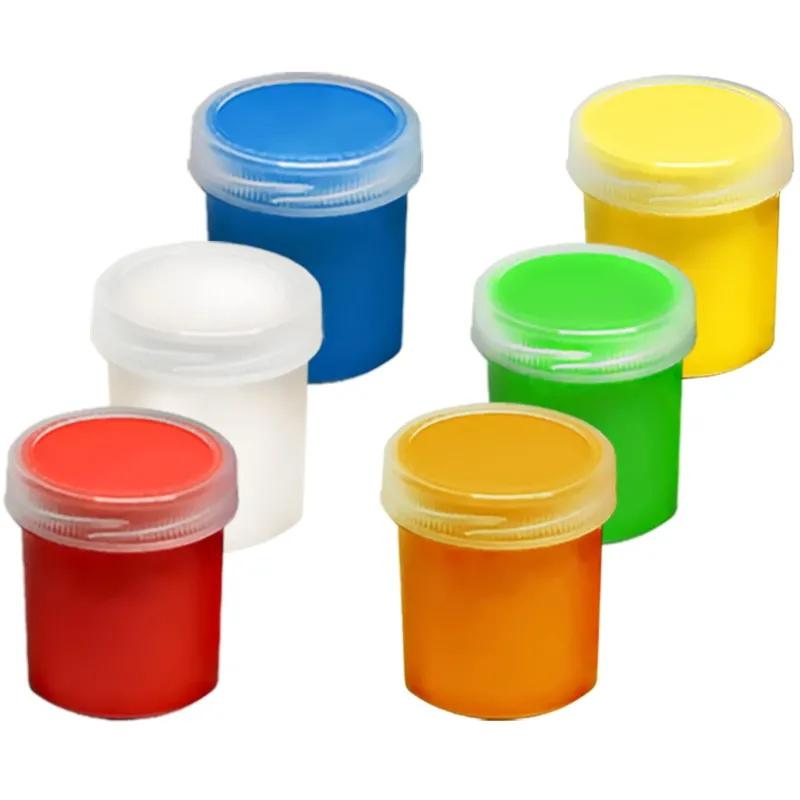 Краски пальчиковые комб. Азбука Цвета набор 6цв.х40мл 91К-6.40-00