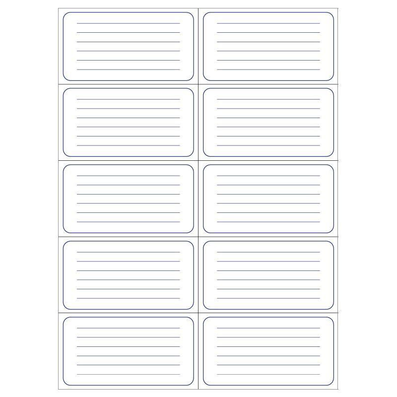 Этикетки самоклеящиеся Большая рамка 105х57 10шт наА4,20л/уп