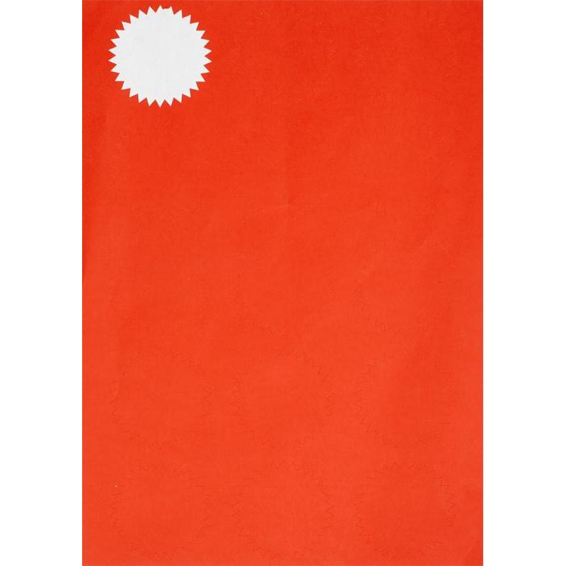 Этикетки самоклеящиеся  звездочки для опечат.док-в.,15шт./10л