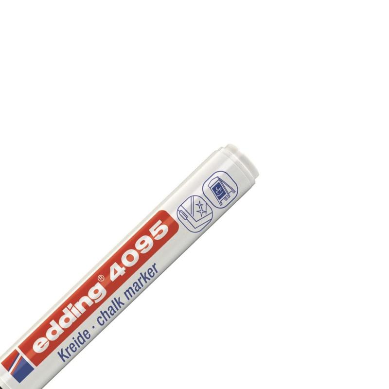 Маркер меловой Edding E-4095 chalk marker чёрный_001