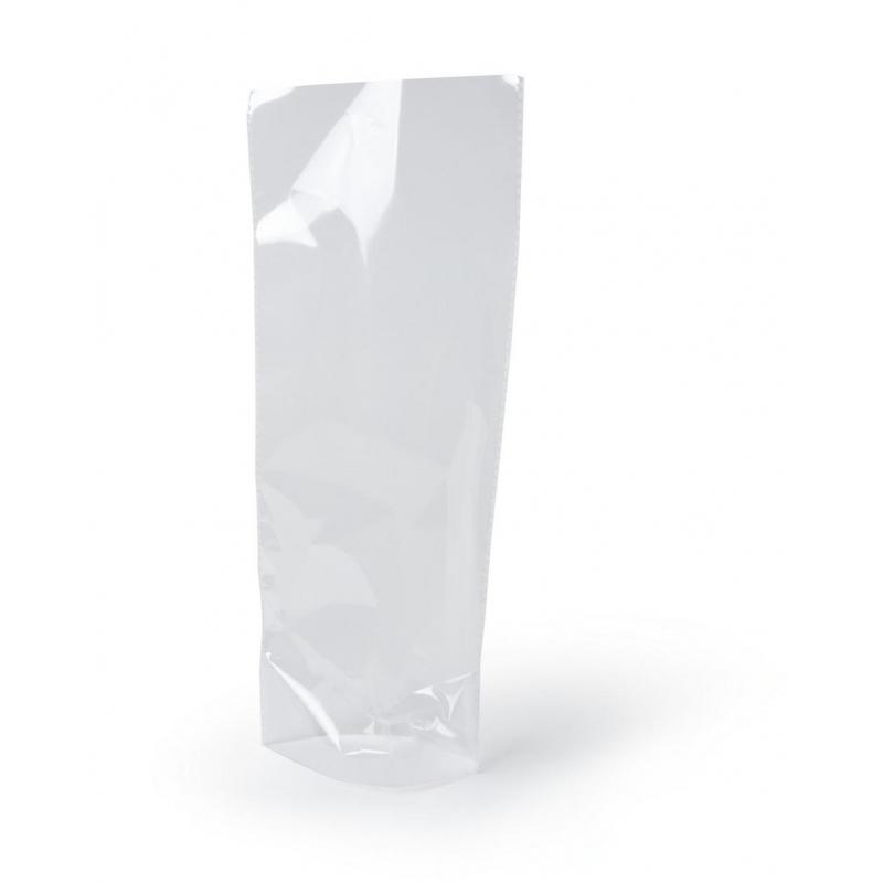 Пакет БОПП 100х250 мм (донная складка 40+40) 35 мкм 100 шт/уп