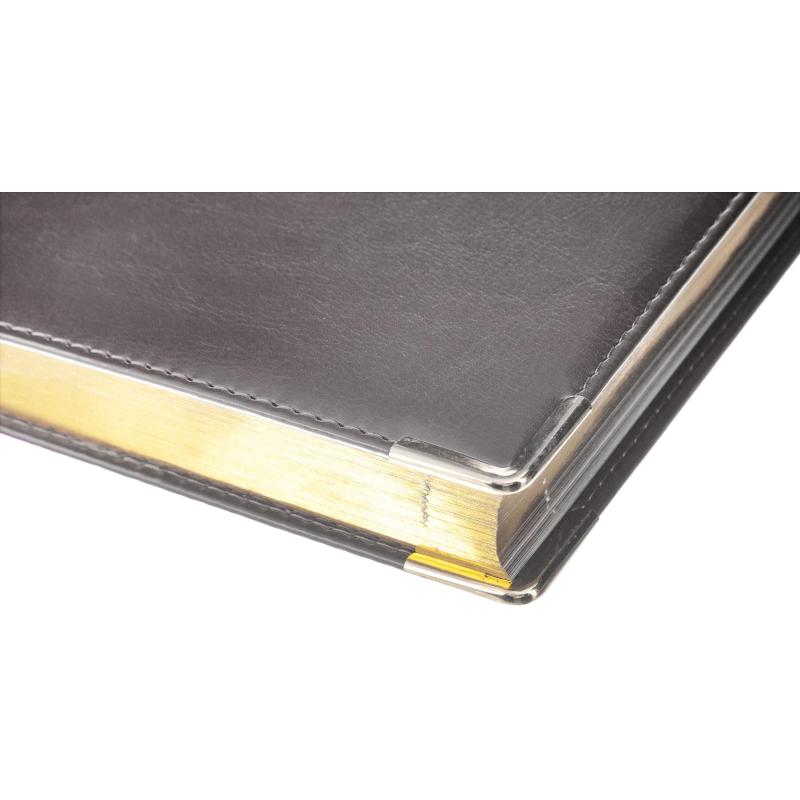 Ежедневник полудатированный А5+ п/дат. boss (серый) 3-404/273