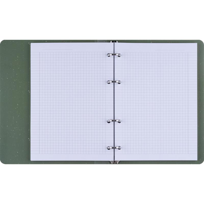 Тетрадь общая, BS, А5, 120л., клетка, кольца, Flora, камелия N4758