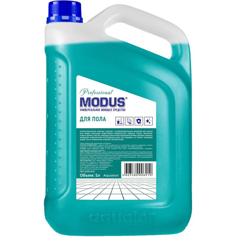 Средство для мытья пола MODUS универсальное с антибактер эф 5л