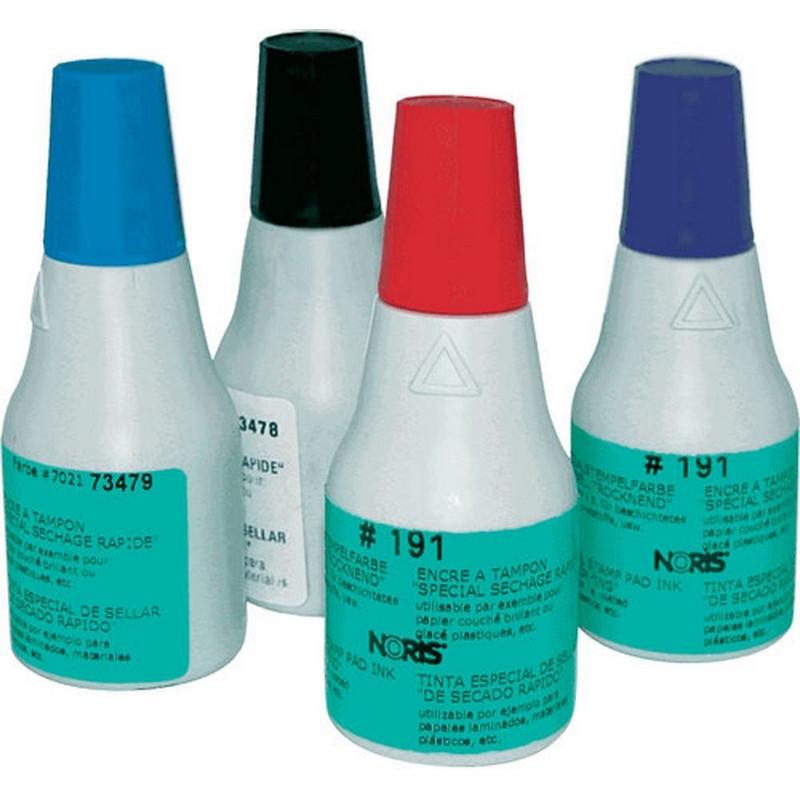 Краска штемпельная универс. 191А,син.д/глянц.бум.,мет.,пласт. 25мл Германия