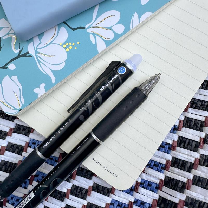 Ручка гелевая авт.со стир.черн. DeleteClick.xPro Nero 0,5мм,син 20-0320/11