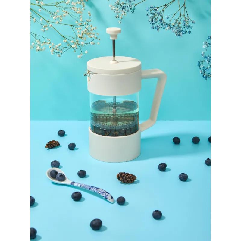 Френч-пресс 600 мл. Ареналь ПП, боросиликатное стекло, нерж сталь