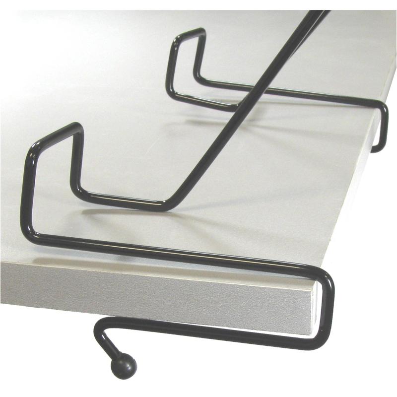 Подставка для книг ГЛОБУС металлическая (черная)