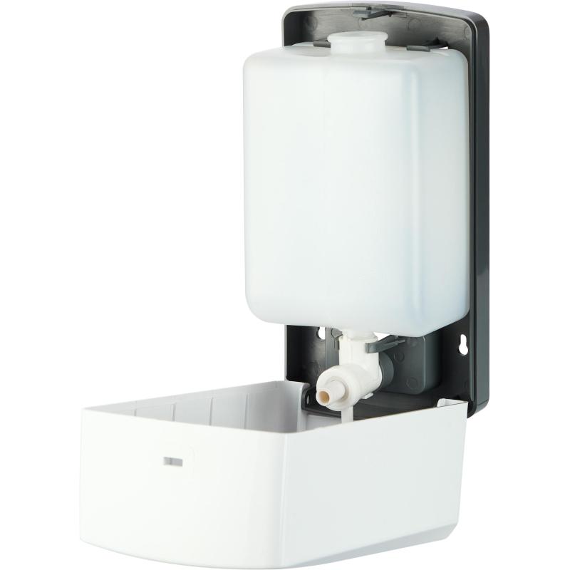 Дозатор для жидкого мыла 1000 мл пластик, белый