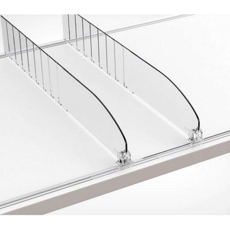 Разделитель DIV60-В выс.60 мм, дл.185-385мм, 40 шт/кор