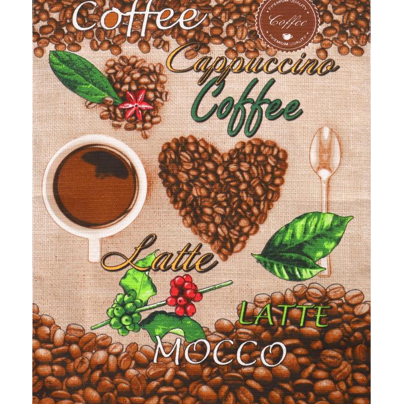 Набор полотенец 45х60- 3 шт., вафля 160 гр/м2, Коф. изобилие ассорти