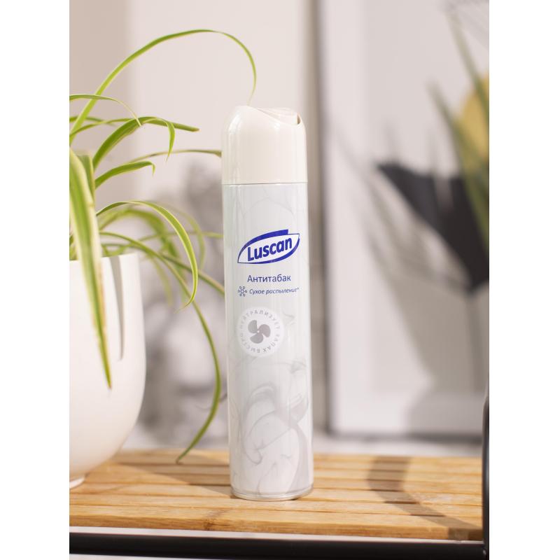 Освежитель воздуха Luscan 330мл Антитабак сухое распыл