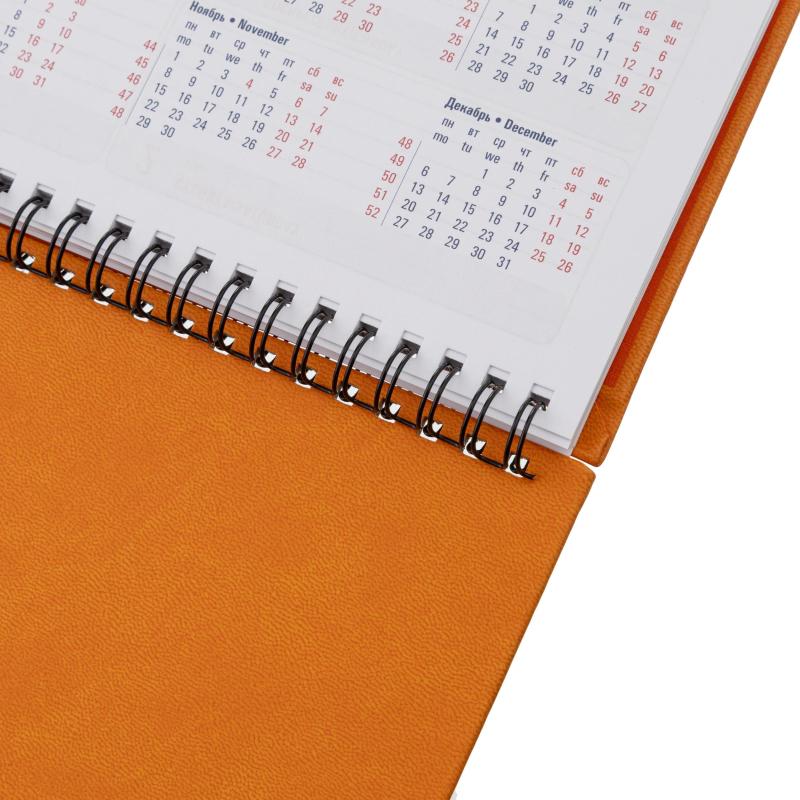 Планинг датированный 2026 ATTACHE 57л, 340х130, Сиам оранжевый