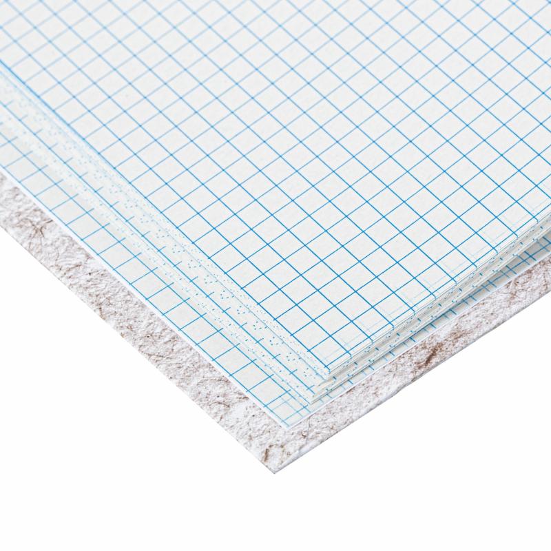 Книга учета 128л. в клетку типограф.,  обл.тв.картон