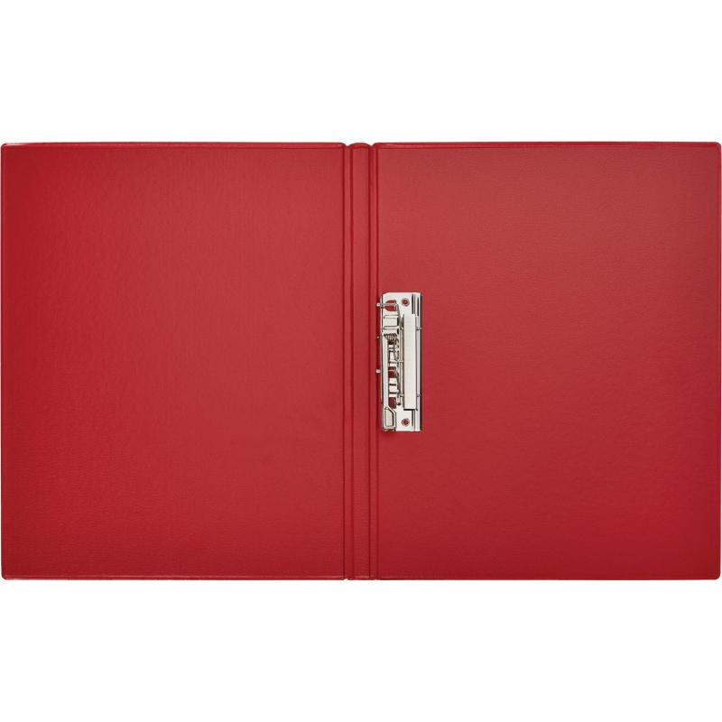 Папка с зажимом красная Дания-Россия