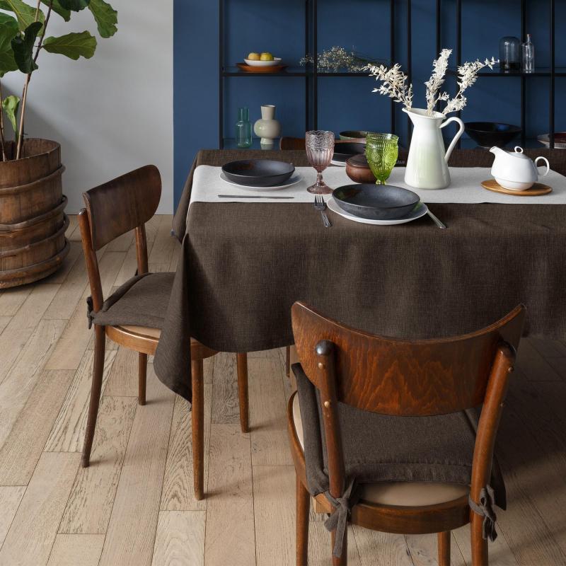 Скатерть Волшебная Ночь 165/200 Шоколад 729393