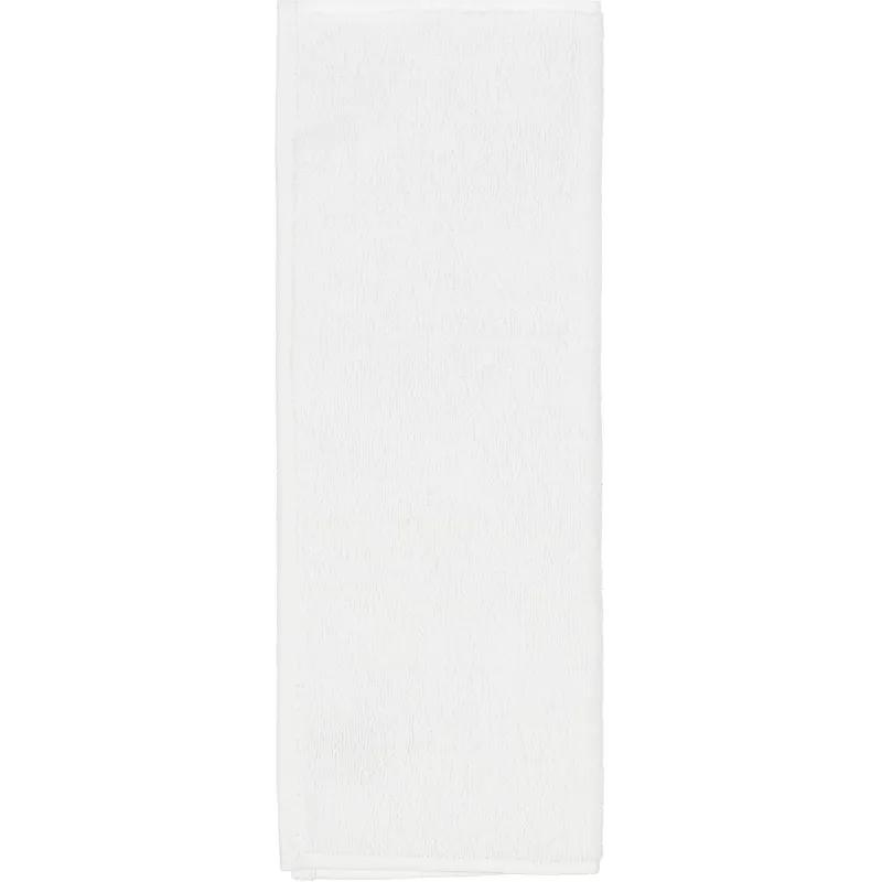 Полотенце Luscan махровое 50х70, 450 гр/м2, Oтель белый, Турция, 5 шт/уп