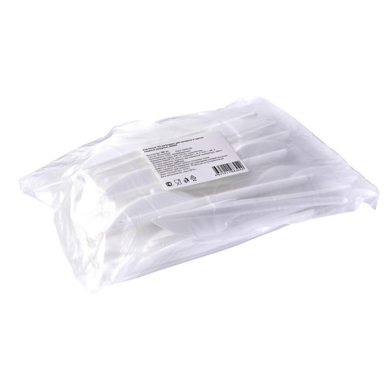 Нож одноразовый 155мм, белый, Выбор есть  ПС 100шт/уп