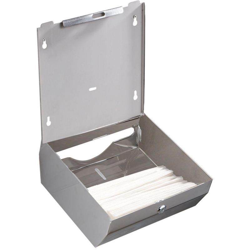 Диспенсер для полотенец лист V-слож металл_M-5823