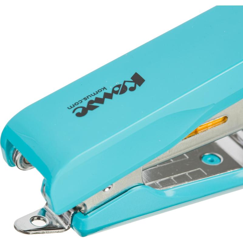 Степлер -мини Комус PSLBL1010 (№10) до 10 лист., пластик, голубой