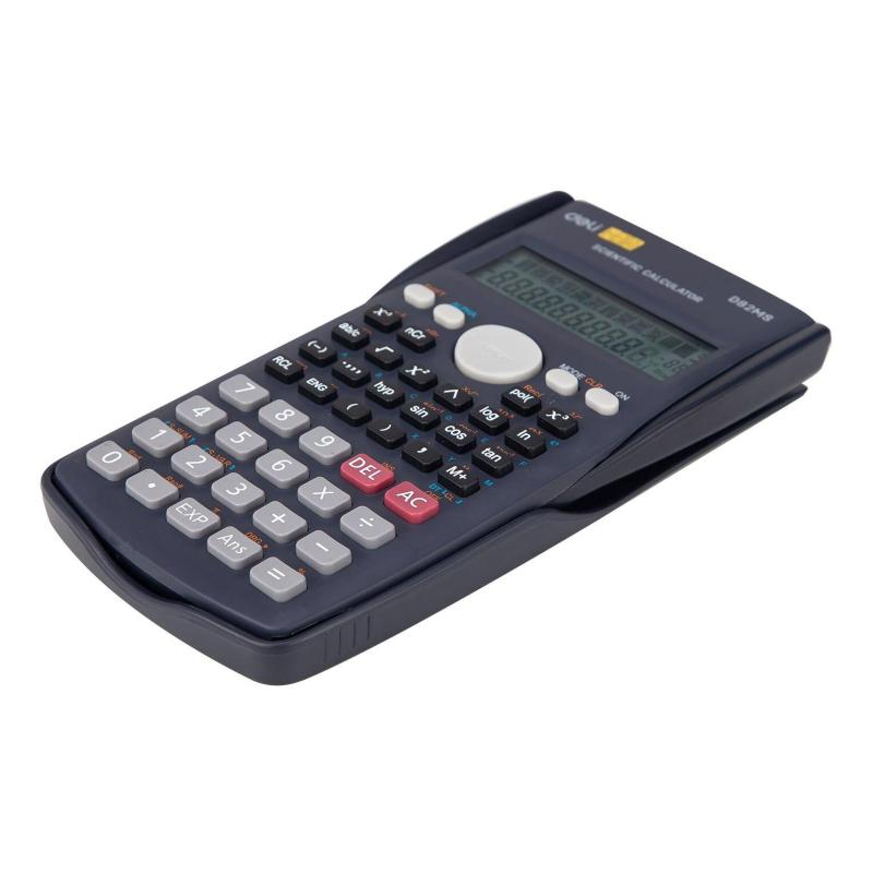 Калькулятор научный Deli ED82MS темно-синий 10+2-разр. 240 функций