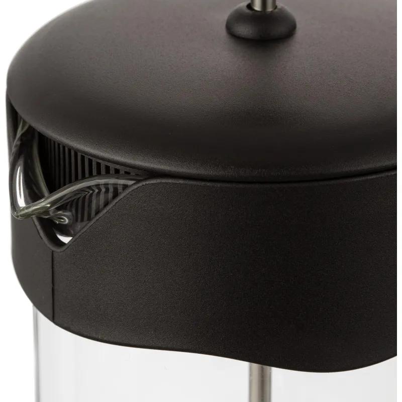 Френч-пресс 600мл Пуритама боросил.стекло, пластик ручка (B094)