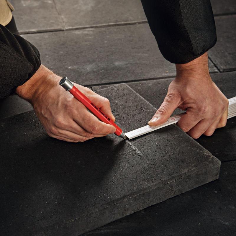 Карандаш строительный Edding E-8890 красный 2-5 мм