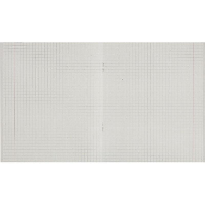 Тетрадь общая А5,48л,кл,скоб,офсет-2 Ice фиолет/красная