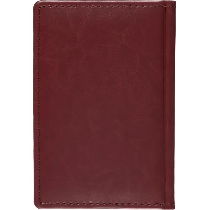 Ежедневник датированный 2026, бордо,А6, 100х150 мм,336 стр,Agenda