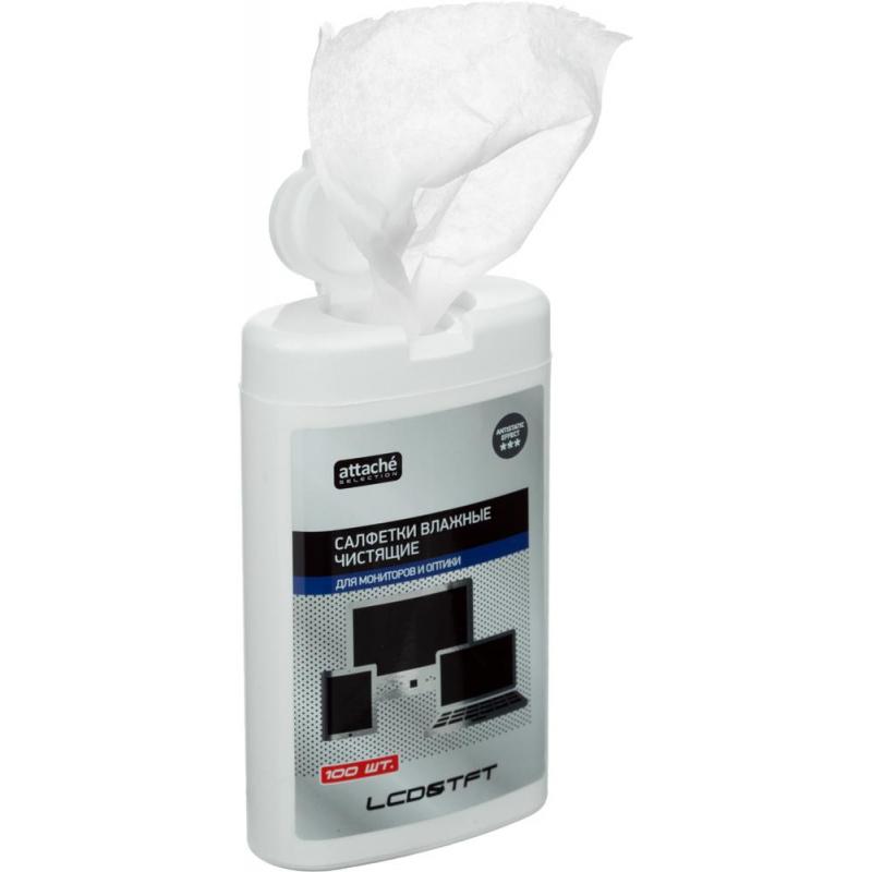 Салфетки д/экранов Luscan, малая туба, 100 шт, 90х115