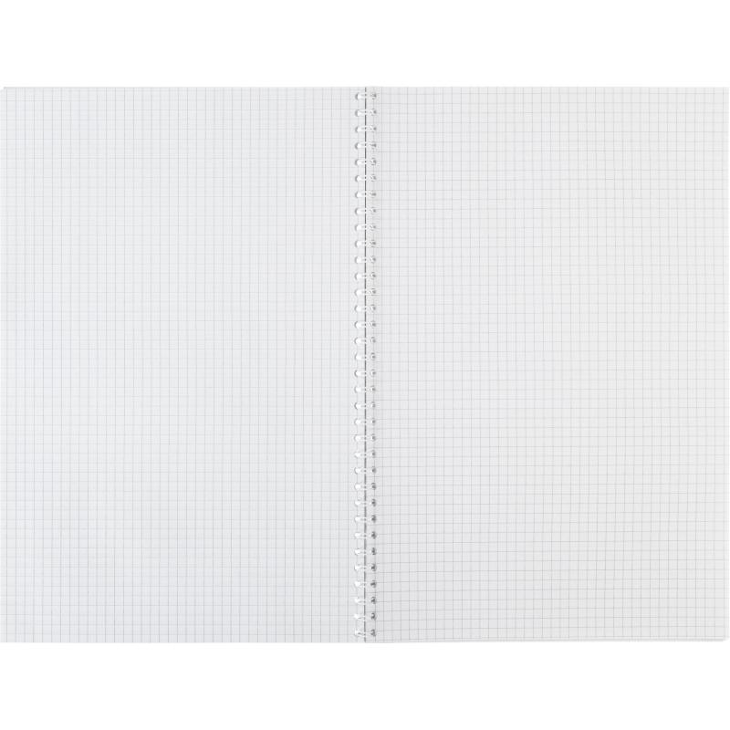 Бизнес-тетрадь А4 60л Attache Греция Голубой/Фиолет клет, 65г, греб, ВД-лак