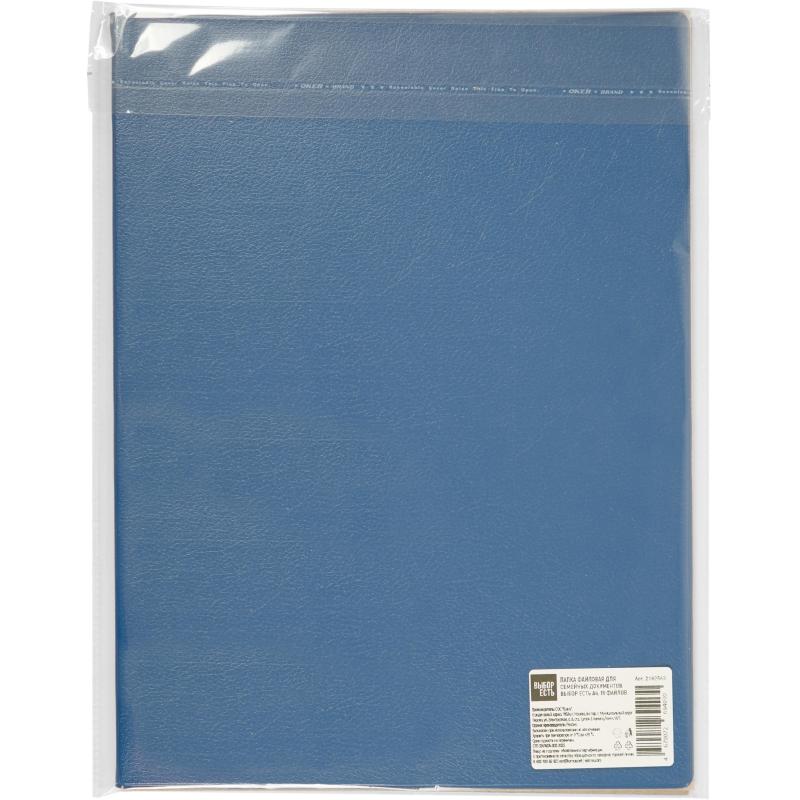 Папка файловая д/семейных док-ов Выбор есть А4, 16 файлов, синяя обложка