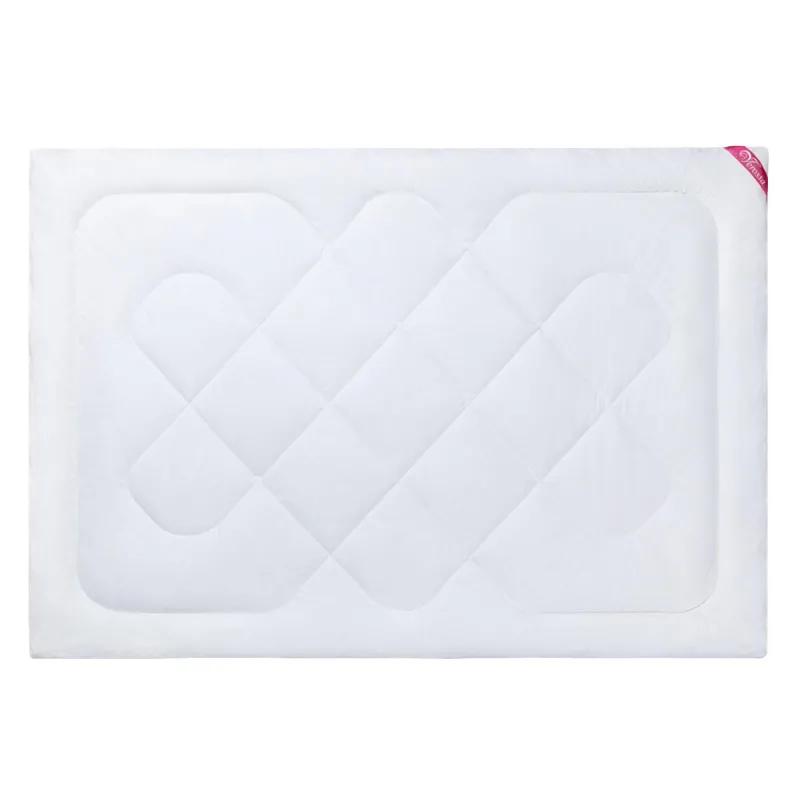 Одеяло 200х220см, Стежка, (Зам. лебяжьего пуха/ХБ ткань), 150г/м2, Огурцы