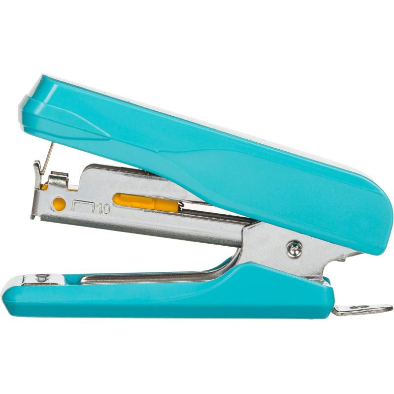 Степлер -мини Комус PSLBL1010 (№10) до 10 лист., пластик, голубой