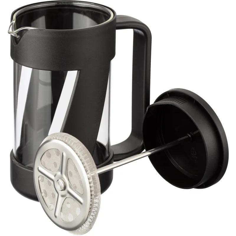 Френч-пресс 600мл Дзелинда боросил.стекло, пластик ручка (B095)