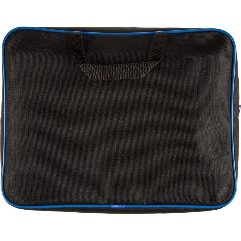 Папка для тетрадей  Robot чер А4 на молн с ручк,ткань,75мм,ПМД-4-20