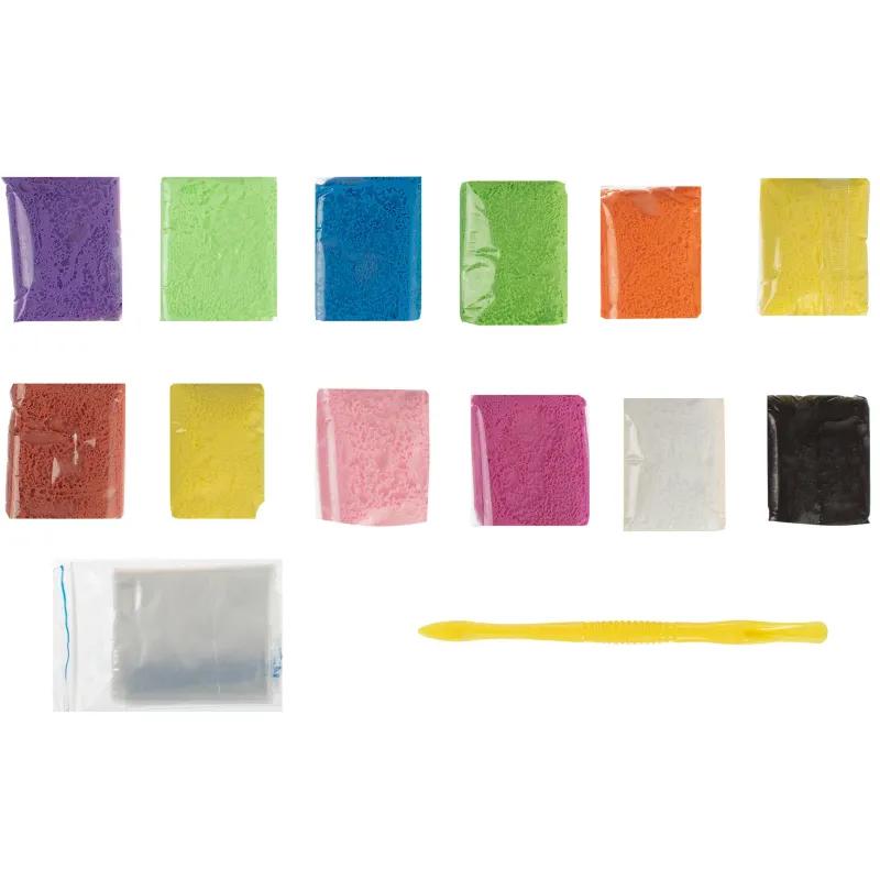 Воздушный пластилин легкий 12 цветов ClayFan набор