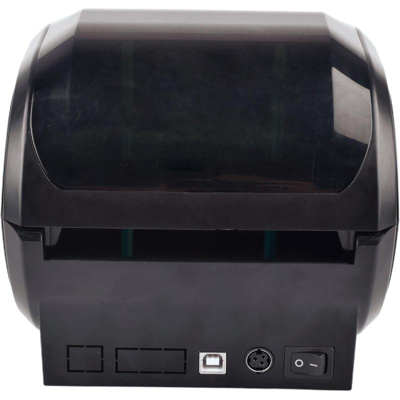 Этикет-принтер G&G GG-D410 203dpi 152мм/с/USB для печ.накл. черный