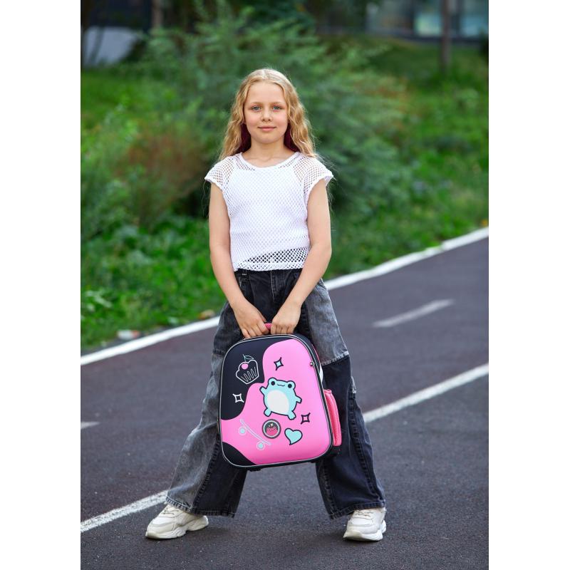 Ранец Basic Froggy, 2 отд., эргоном. спинка